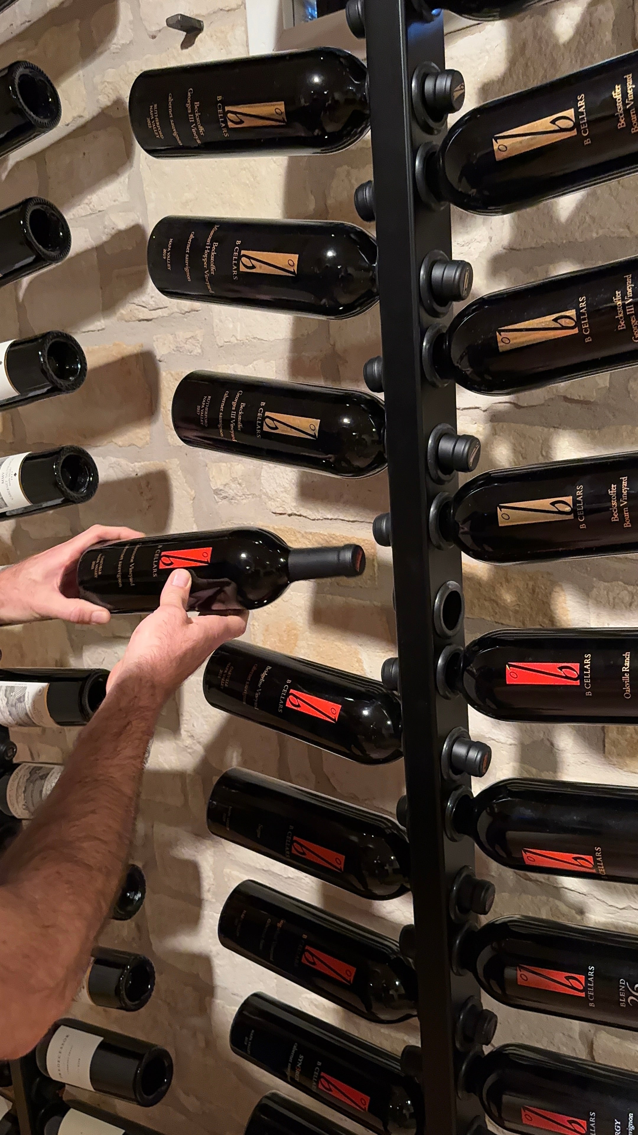VinoColumn™ Wine Rack 96”